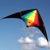 Black Widow stunt kite for teenagers and adults in the sky