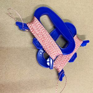 50lb braided kite line on blue handle