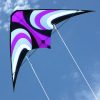 Offshore carbon framed high performance kite in flight