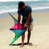 Razorback high performance kite against teenager to show size