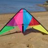 Wind Dancer carbon framed stunt kite on the sand at Trinity Beach