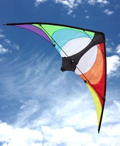 maddog teenagers stunt kite in the sky