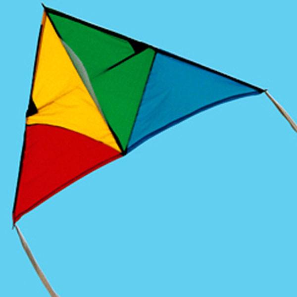 Australian made Junior Delta kids kite in flight