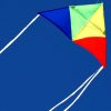 Junior Delta light wind kite for kids in the sky