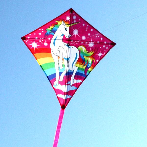 Beautiful Unicorn single string kite for kids