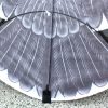 Tail feathers and fiberglass detail of Eagle kite single string kids kite