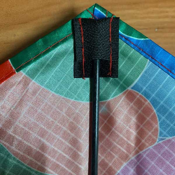 high quality construction on Jellybeans diamond single line kite