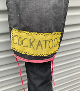 black bag for a cockatoo rok kite