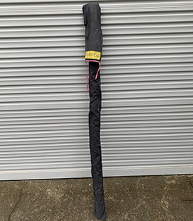 long black kite bag