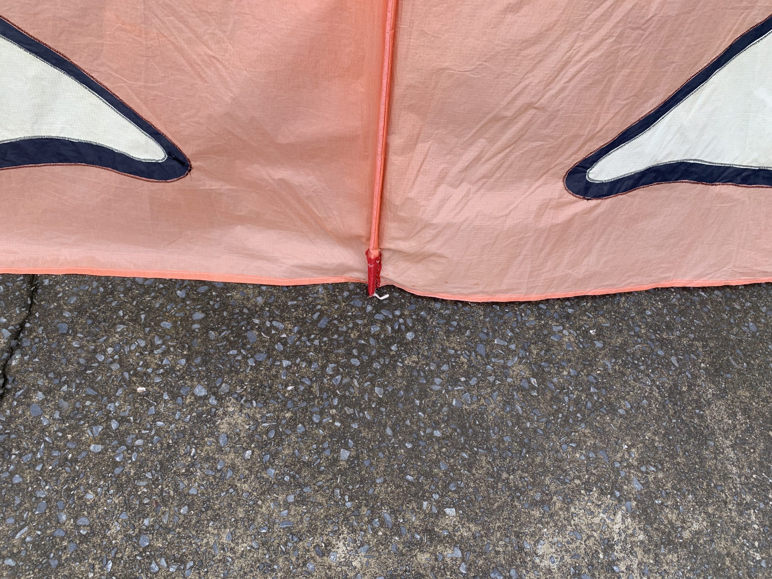 tail attachment point for delta kite