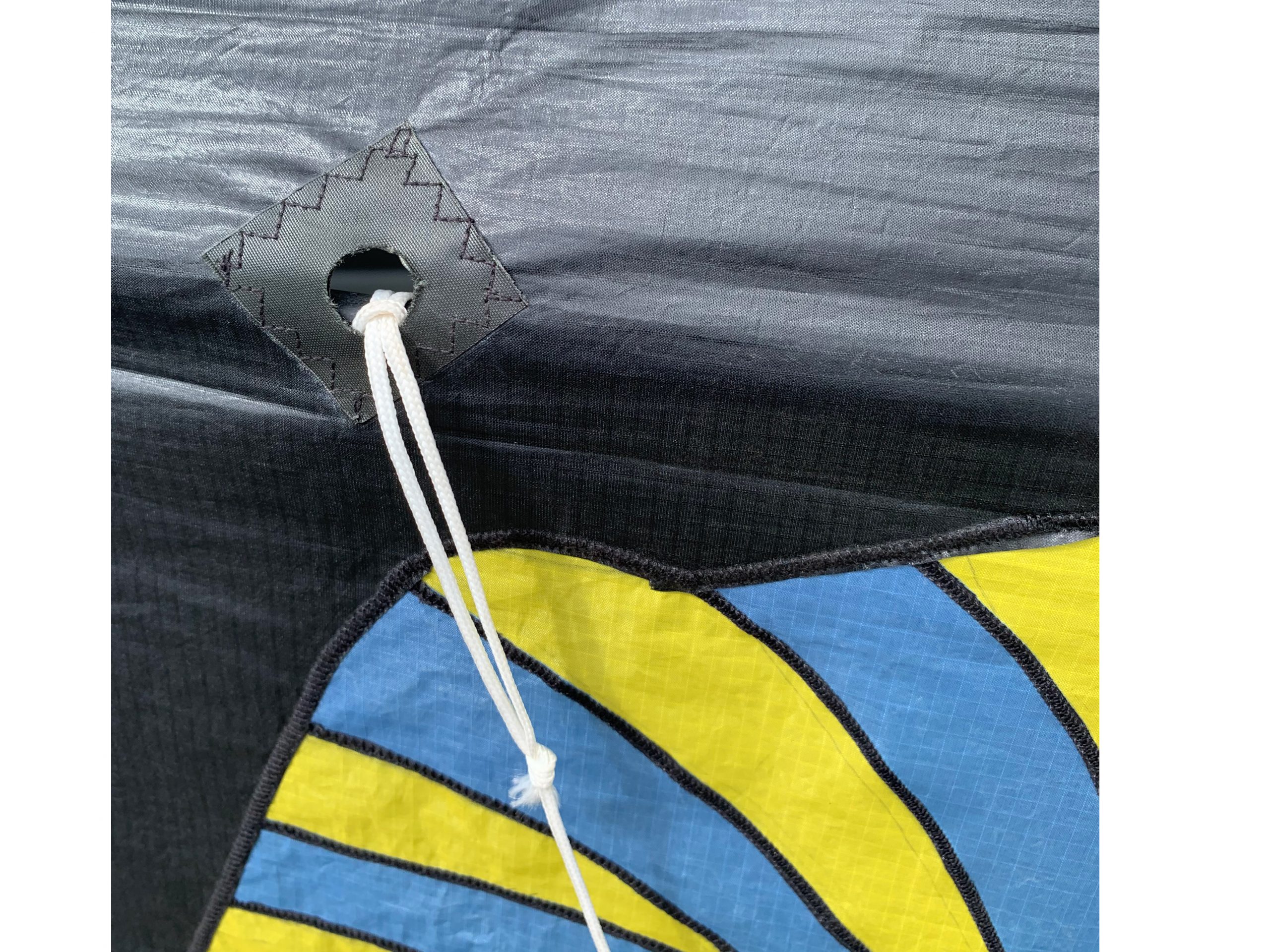 kite bridle attachment point