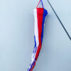 2 m spinsock in red white and blue