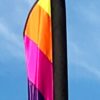 cloth colours on a licorice banner