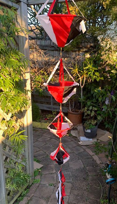 deluxe spinning baskets in afternoon sunlight