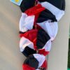 4 red white and black deluxe spinnie baskets