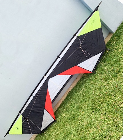 2.2 metre Addict foil kite on the sky