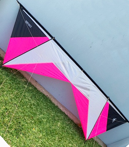 2.2 metre Addict foil kite on the sky
