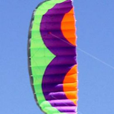 Calibre 3.0m parafoil dual control kite