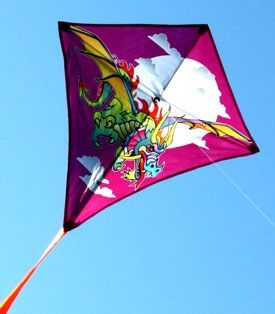 dragon diamond kite for kids
