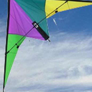 Razorback carbon framed high performance stunt kite